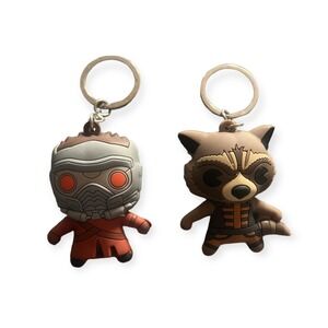 Monogram Guardians of the Galaxy Marvel Keychains Rocket Raccoon Star Lord